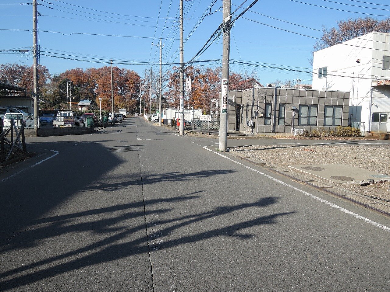 南側前面道路
