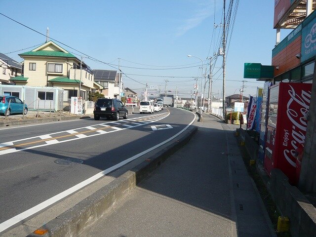 前面道路