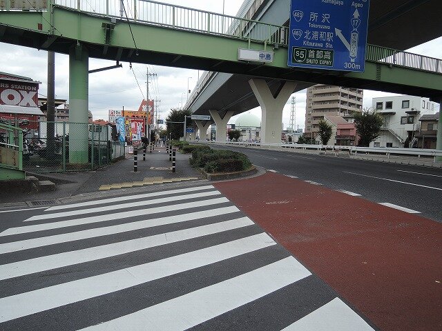 前面道路