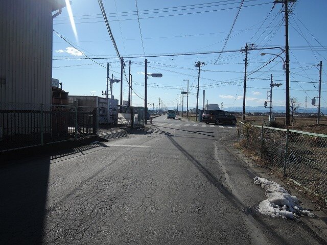 北側道路　