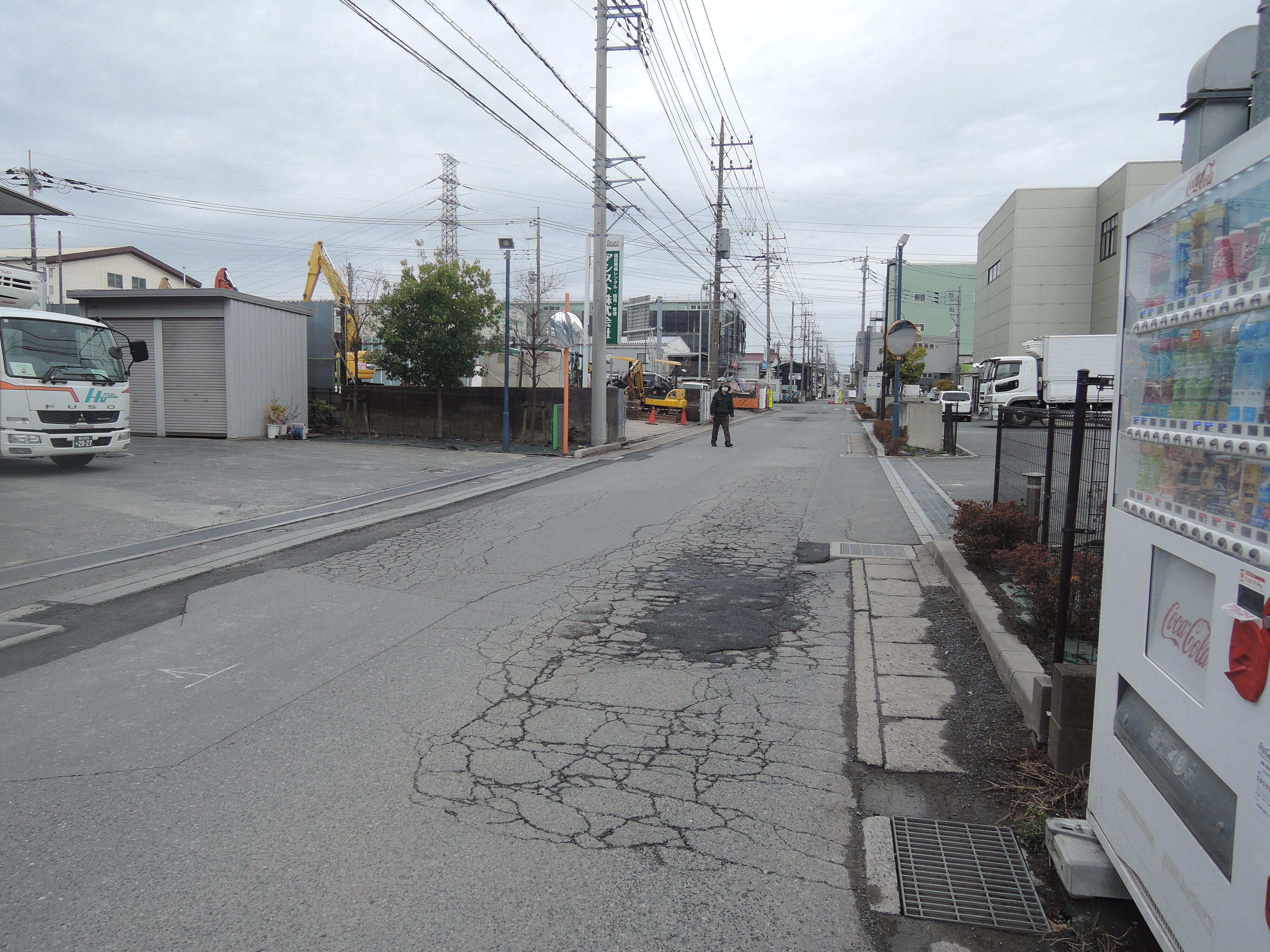 前面道路