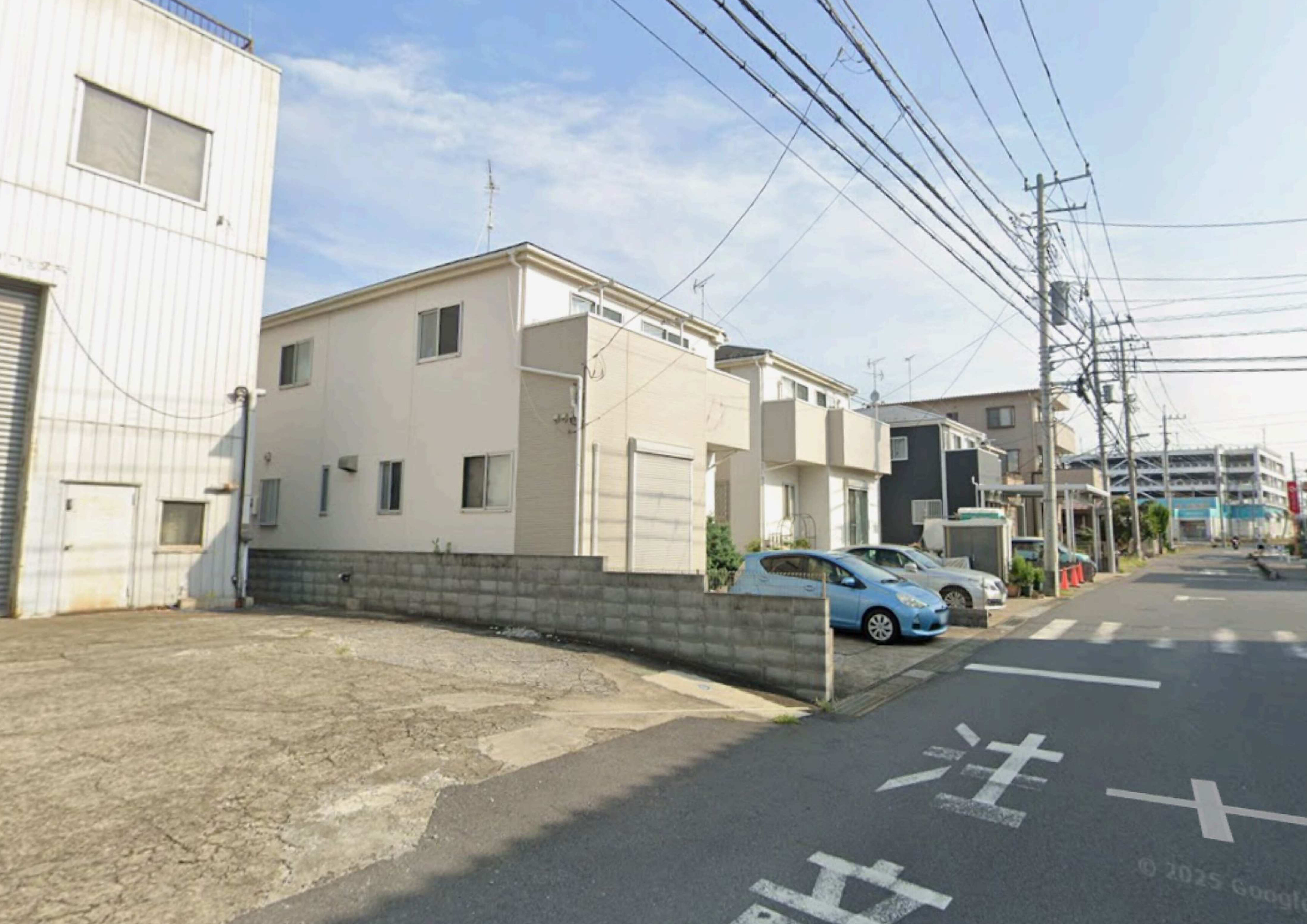 前面道路